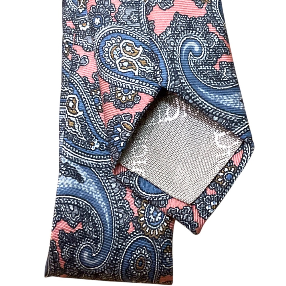 🆕 Christian Dior Silk Paisley Neck Tie - Picture 4 of 6
